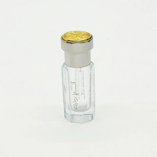 500 pieces packed 3ml 6ml 12ml Zamac cap Attar Oud oil Glass bottle with glass stick