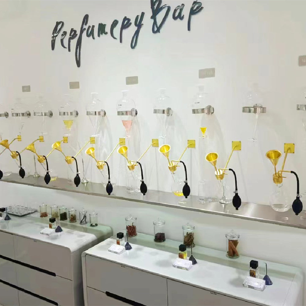 Perfume Liquid Fragrance glass copper tester hang on the wall