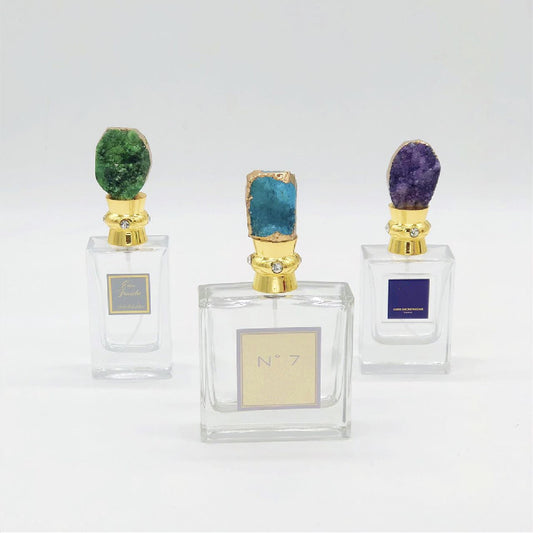 100 pieces Beautiful Gorgeous Luxury Gemstone with diamonds Gold Zamac Perfume caps Fragrance cap for perfume bottle FEA 15mm