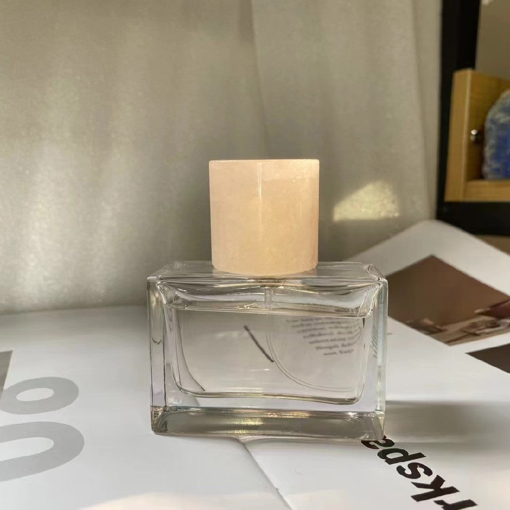 100 Pieces Perfume Fragrance Cylinder Gemstone Lid Cap