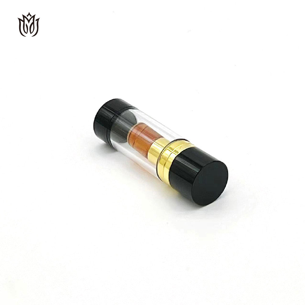 1000 Pieces Zamac Crystal cap attar oud oil 3ml glass bottle with glass stick