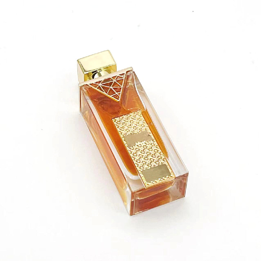 3000 pieces 80ml Perfume fragrance glass botte and Zamac cap Zamac shoulder with brand logo