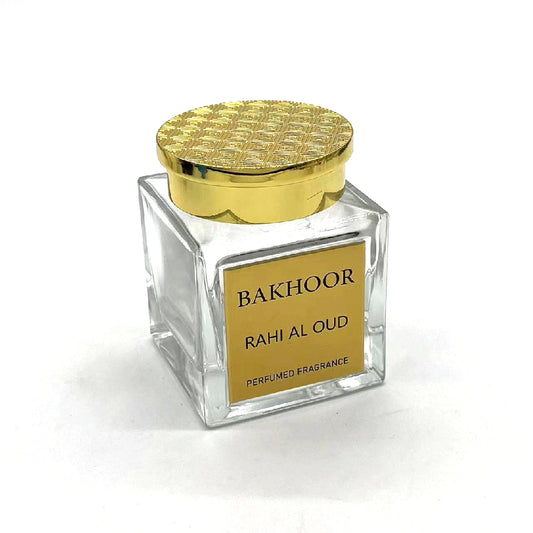 1000 Pieces 150 ml Bakhoor Incense Zamac cap Glass Jar With Your LOGO on Label