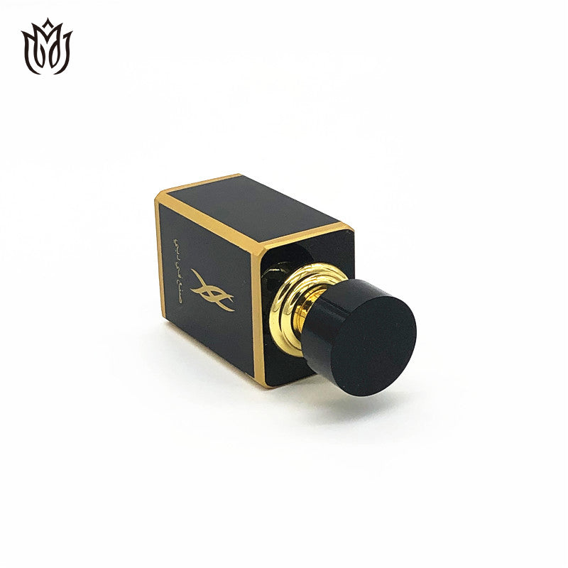 500 Pieces Crystal cap attar 6ml Oud oil Tola Black color Crystal bottle with glass stick