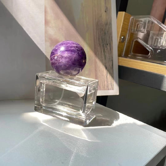 100 Pieces Perfume Fragrance Gemstone Round Ball 15mm Cap Lid