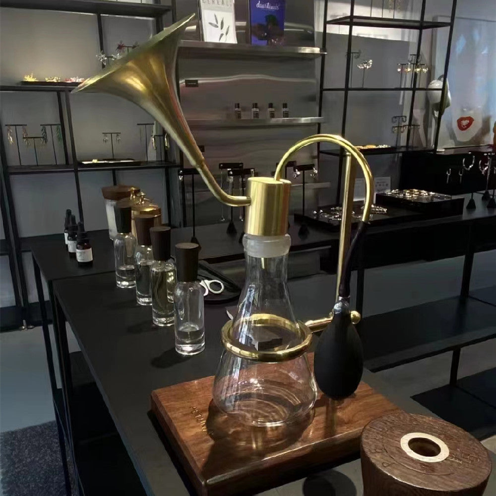 Perfume Fragrance Coffee Liquid smell tester with wood stand