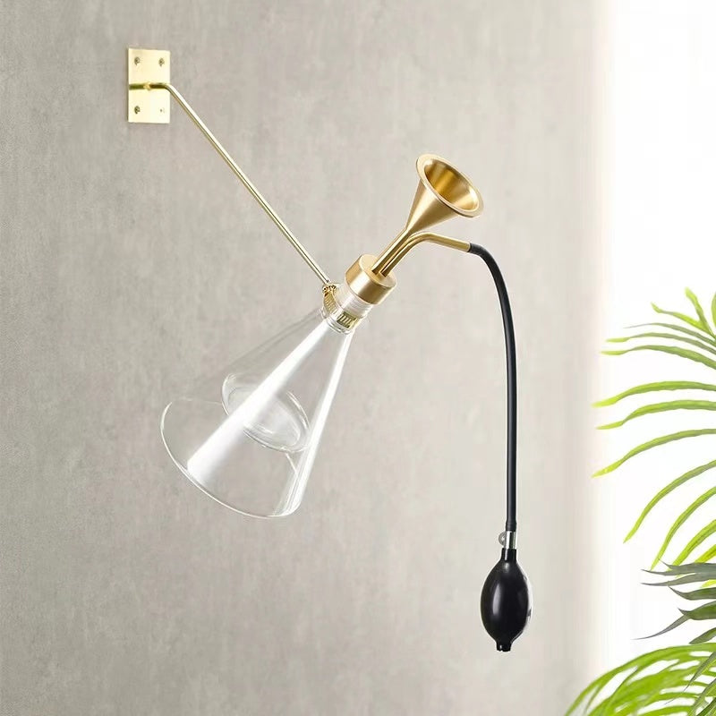 Perfume Liquid Fragrance glass copper tester hang on the wall
