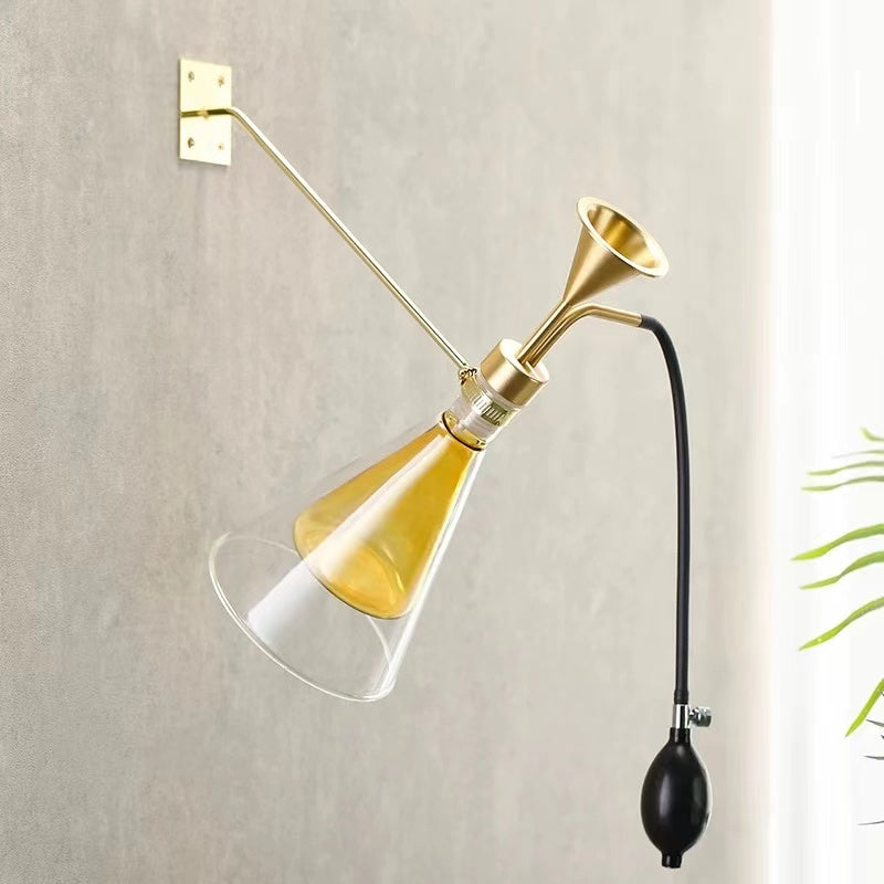 Perfume Liquid Fragrance glass copper tester hang on the wall