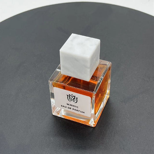 100 Pieces Natural Raw Stone White Jade Gemstone Marble Perfume Square Cap 15mm Fragrance Cap with Pump Sprayer for FEA