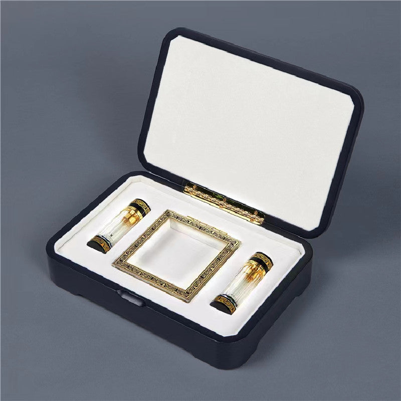 300 Pieces Wooden Box Gift Cosmetic Attar Oud Oil Crystal Bottle Perfume Box
