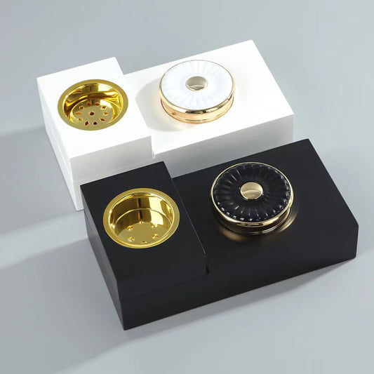 200 Pieces Wooden Box Gift Cosmetic Incense Bakhoor Glass  jar Crystal Bottle Perfume Box Burner