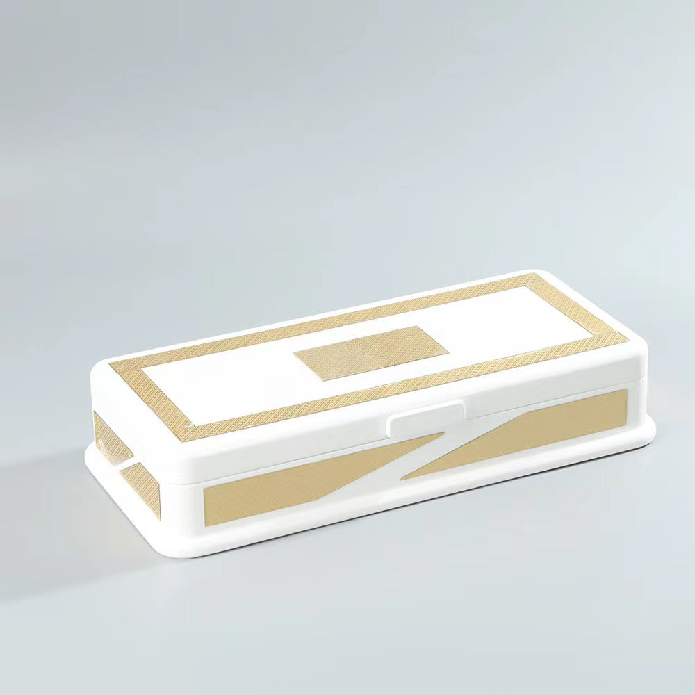 500 Pieces Wooden Box Gift Cosmetic Incense Bakhoor Glass jar Crystal cap Perfume Box Burner