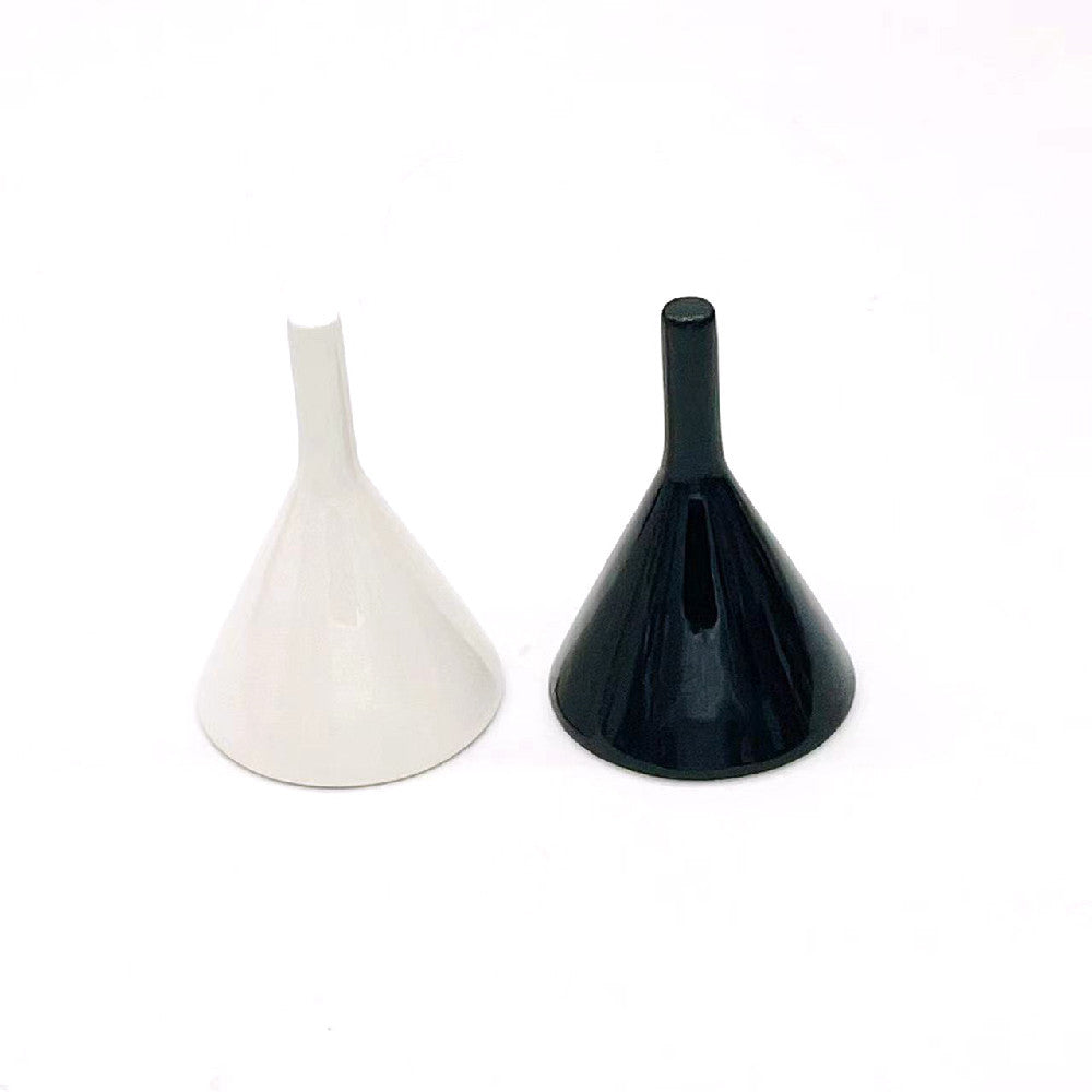 20 Pieces Perfume Fragrance Essential Oil Tester White Black Ceramic Bell Shape Perfume Smell Display Device