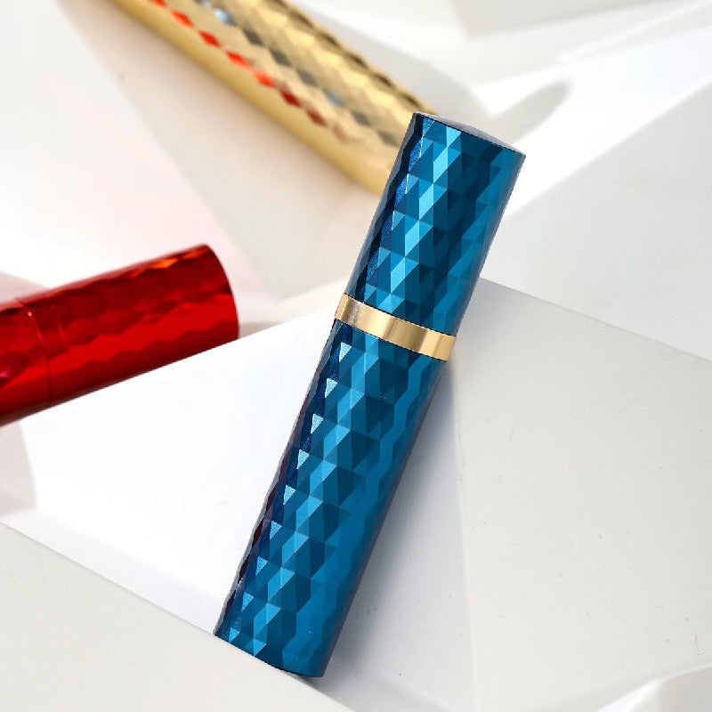 Luxury 5ML Perfume Travel Refillable Bottle Diamond Bottom-Filling Fragrances Perfume Atomizer Mini Cologne Dispenser Portable Sprayer Pocket Size for Cruise Car Trip Purse Gift