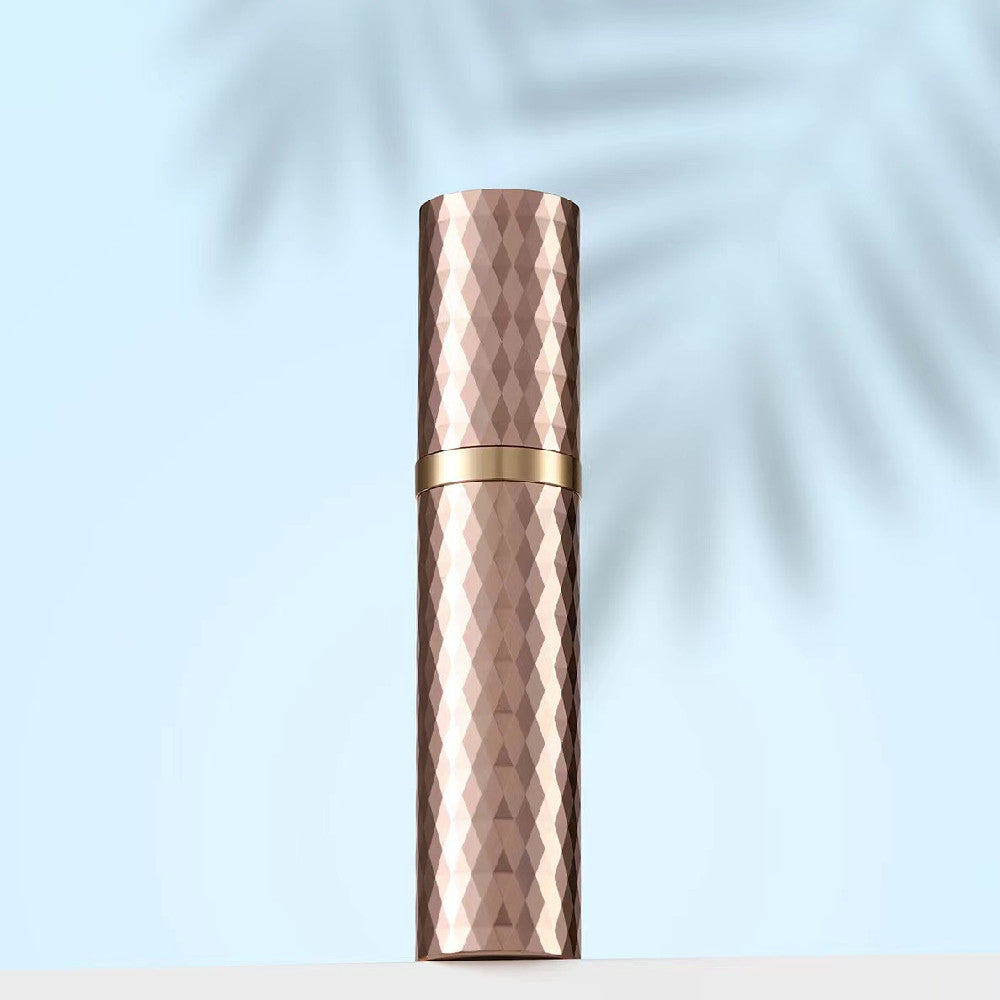 Luxury 5ML Perfume Travel Refillable Bottle Diamond Bottom-Filling Fragrances Perfume Atomizer Mini Cologne Dispenser Portable Sprayer Pocket Size for Cruise Car Trip Purse Gift