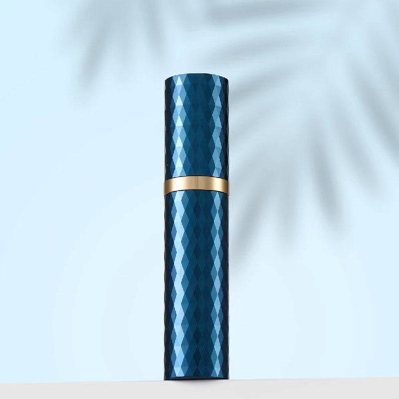 Luxury 5ML Perfume Travel Refillable Bottle Diamond Bottom-Filling Fragrances Perfume Atomizer Mini Cologne Dispenser Portable Sprayer Pocket Size for Cruise Car Trip Purse Gift