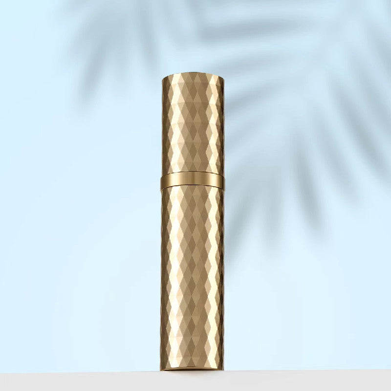 Luxury 5ML Perfume Travel Refillable Bottle Diamond Bottom-Filling Fragrances Perfume Atomizer Mini Cologne Dispenser Portable Sprayer Pocket Size for Cruise Car Trip Purse Gift