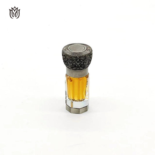 1000 Pieces Zamac cap attar oud oil 3ml 6ml 12ml glass bottle with Zamac base