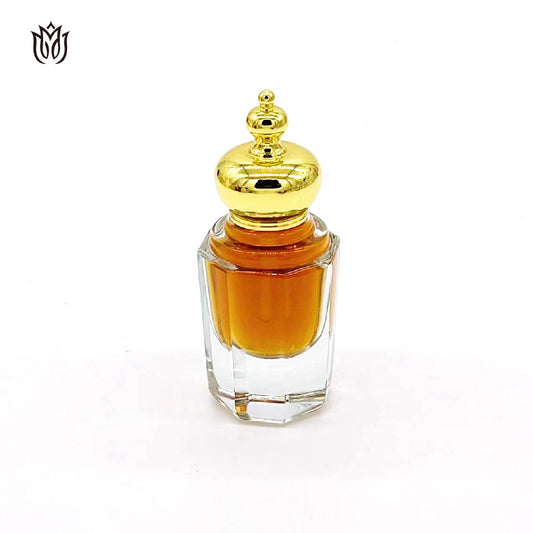 1000 Pieces Zamac cap with logo attar oud oil 15ml glass bottle