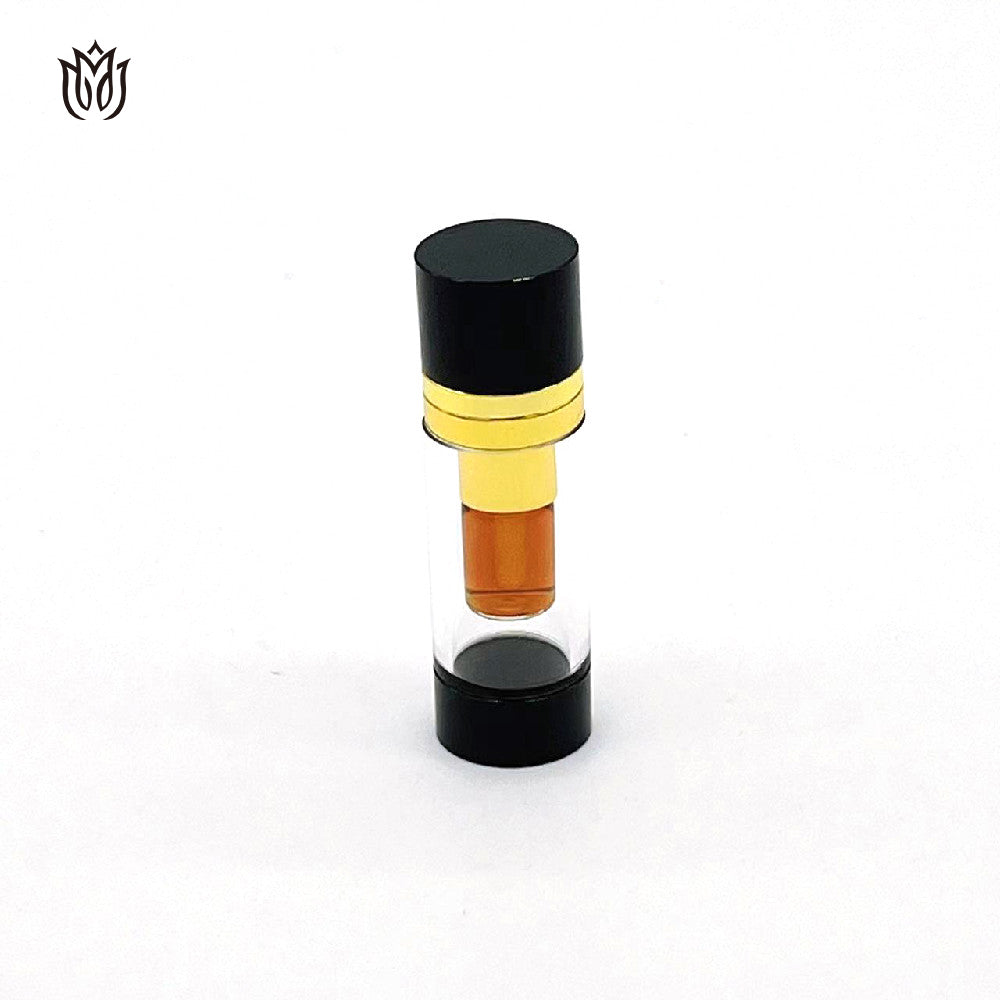 1000 Pieces Zamac Crystal cap attar oud oil 3ml glass bottle with glass stick