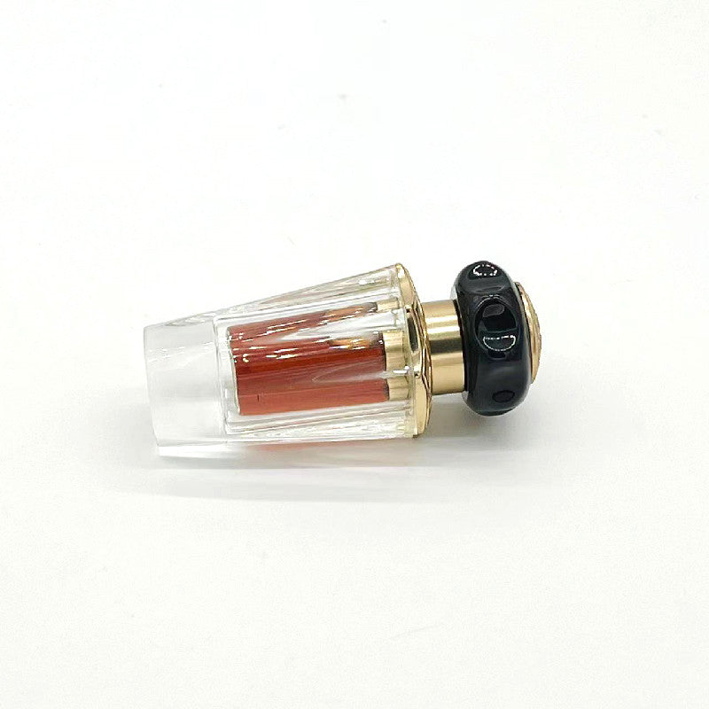 500 Pieces Zamac Crystal Cap Attar Oud Oil 6ml Glass Bottle Polishing Screw Cap Seal for Perfume Packaging