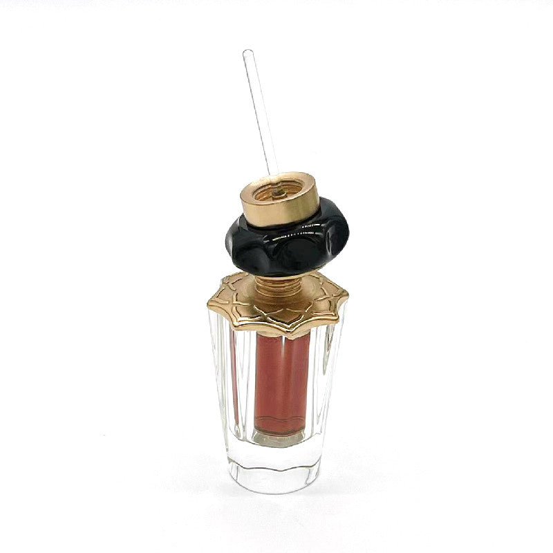 500 Pieces Zamac Crystal Cap Attar Oud Oil 6ml Glass Bottle Polishing Screw Cap Seal for Perfume Packaging