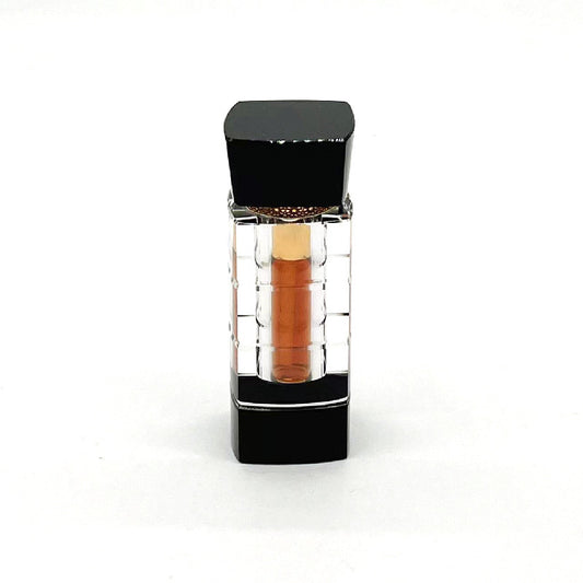 500 pieces 6ml Glass Bottle with Crystal Cap Screw Cap Seal Oud Oil Perfume bottle