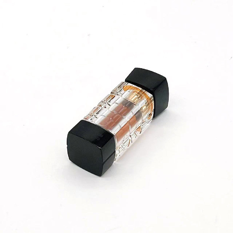 500 pieces 6ml Glass Bottle with Crystal Cap Screw Cap Seal Oud Oil Perfume bottle