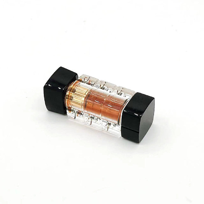 500 pieces 6ml Glass Bottle with Crystal Cap Screw Cap Seal Oud Oil Perfume bottle