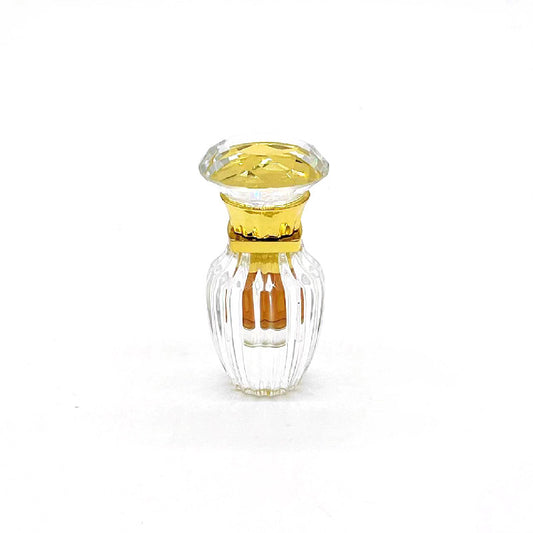 500 Pieces Zamac Crystal cap attar oud oil 3ml Crystal bottle with glass stick