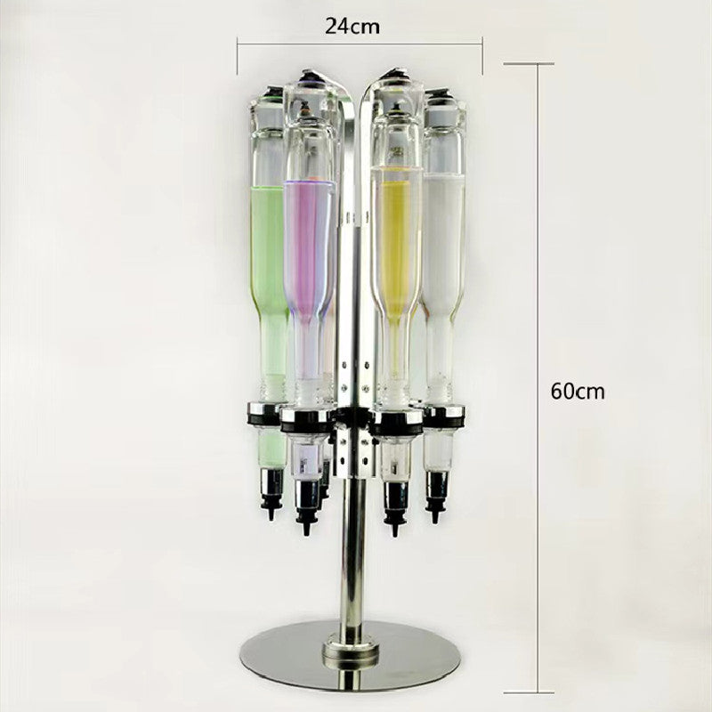 6 heads and 12 heads Bulk perfume fragrance sub-bottler hanging counter glass bottle equipment poured into the perfume bar