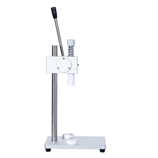 Perfume bottle pump collar press machine