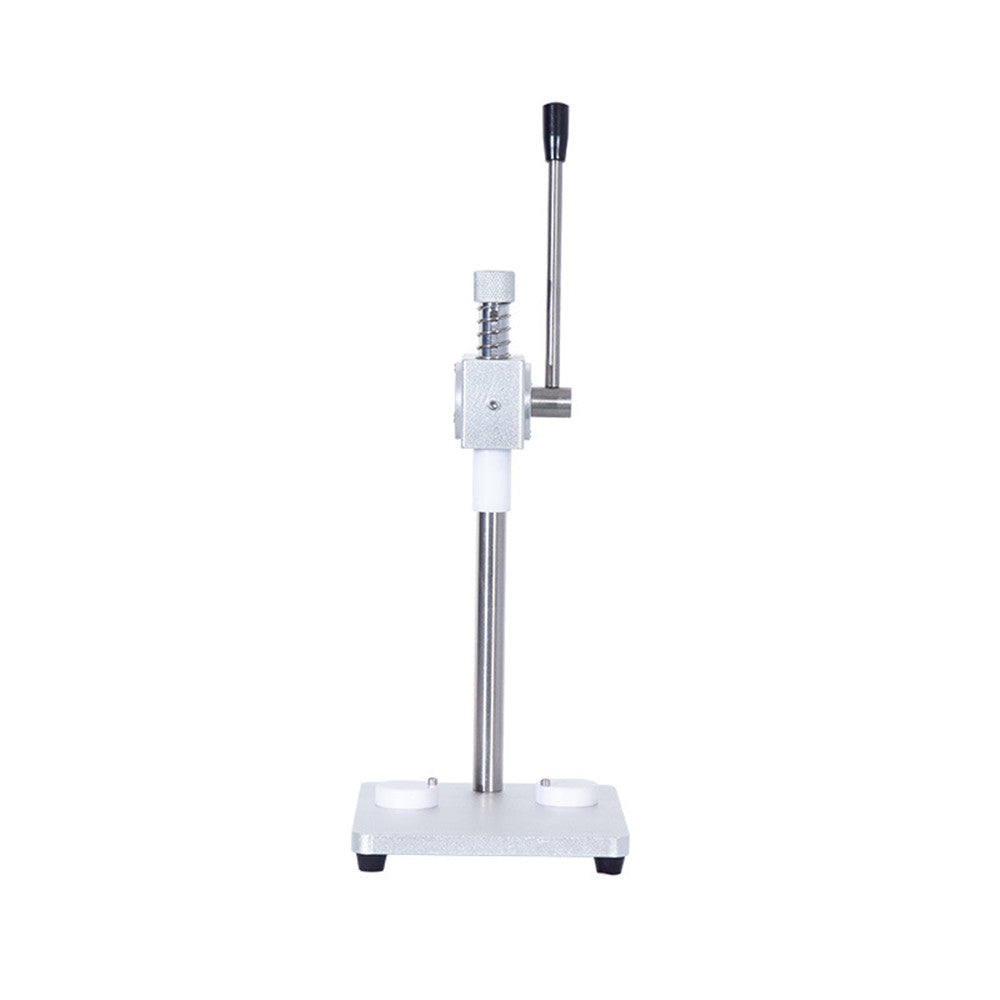 Perfume bottle pump collar press machine