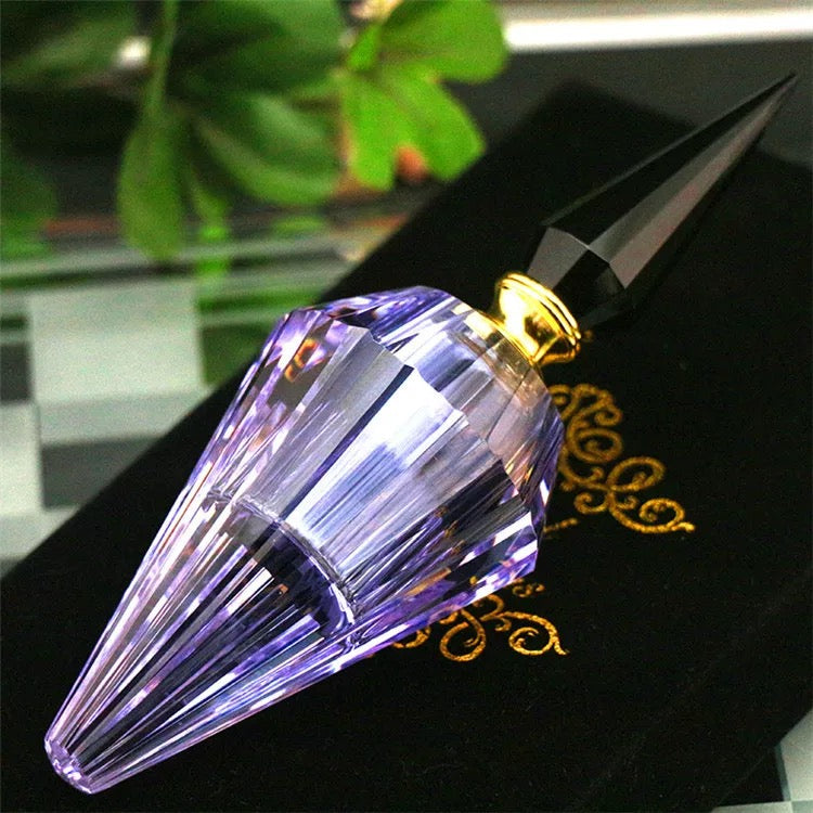200 pieces Crystal cap attar 12ml Oud oil Tola Crystal bottle with glass stick