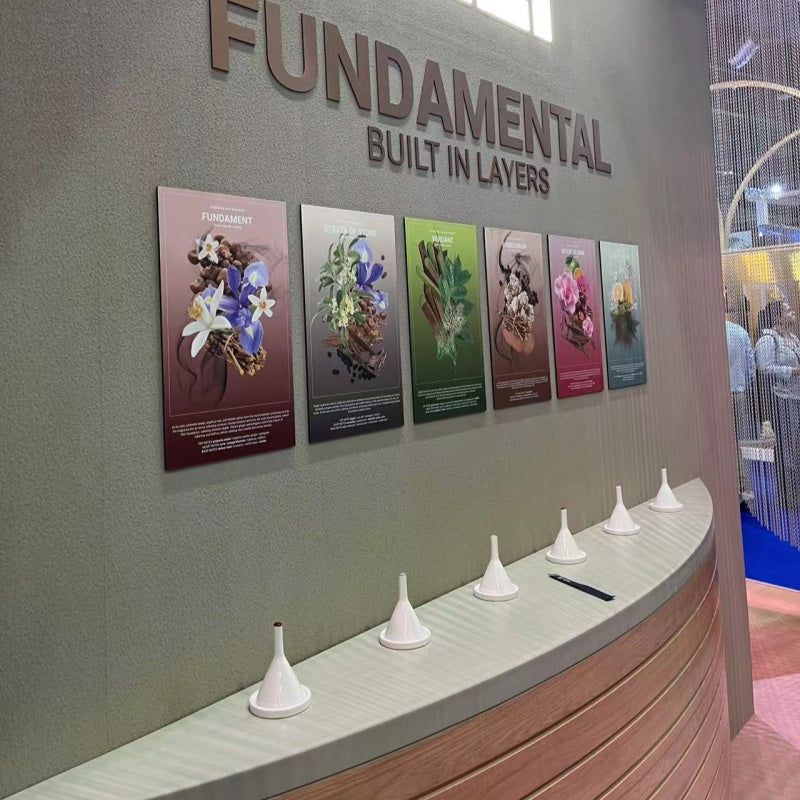 20 Pieces Perfume Fragrance Essential Oil Tester White Black Ceramic Bell Shape Perfume Smell Display Device