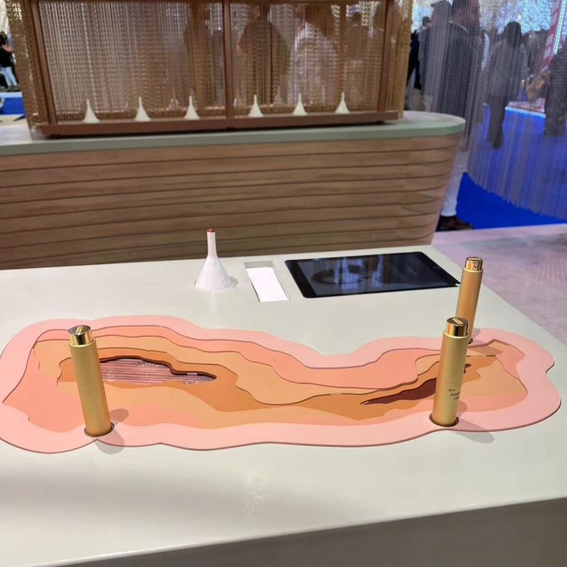 20 Pieces Perfume Fragrance Essential Oil Tester White Black Ceramic Bell Shape Perfume Smell Display Device