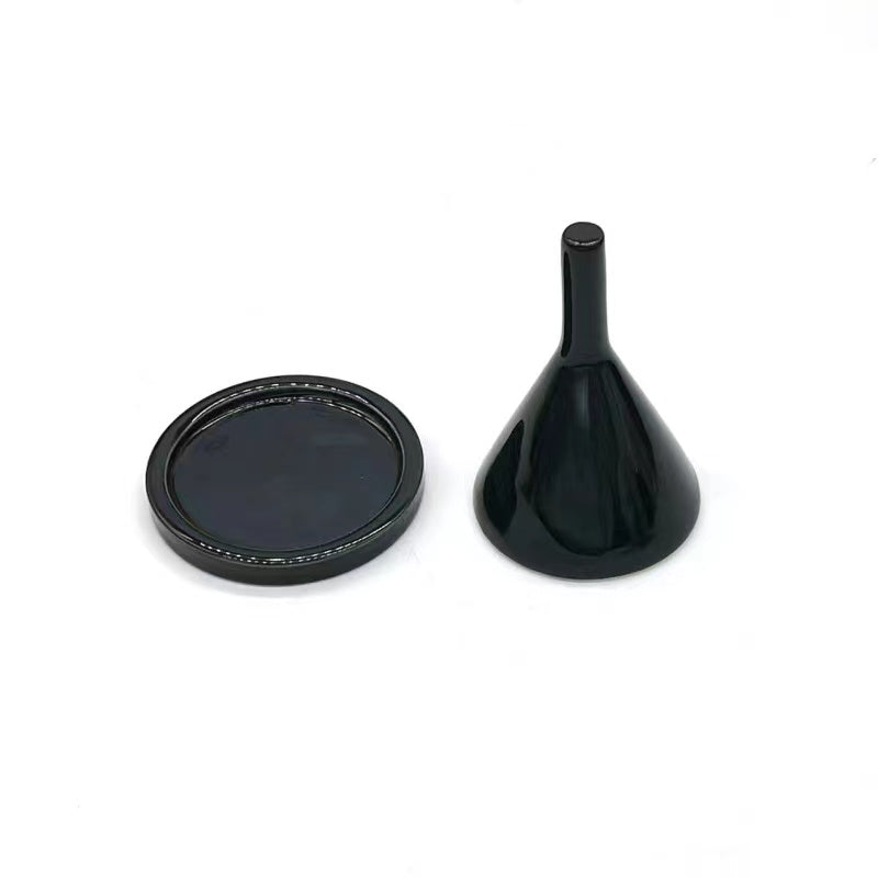 20 Pieces Perfume Fragrance Essential Oil Tester White Black Ceramic Bell Shape Perfume Smell Display Device