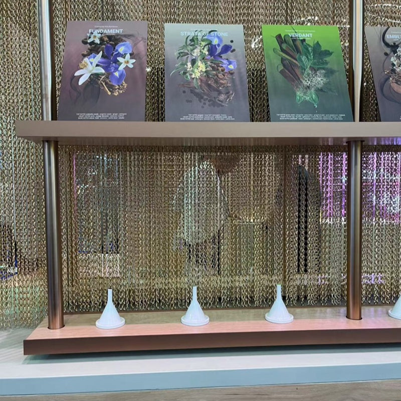 20 Pieces Perfume Fragrance Essential Oil Tester White Black Ceramic Bell Shape Perfume Smell Display Device