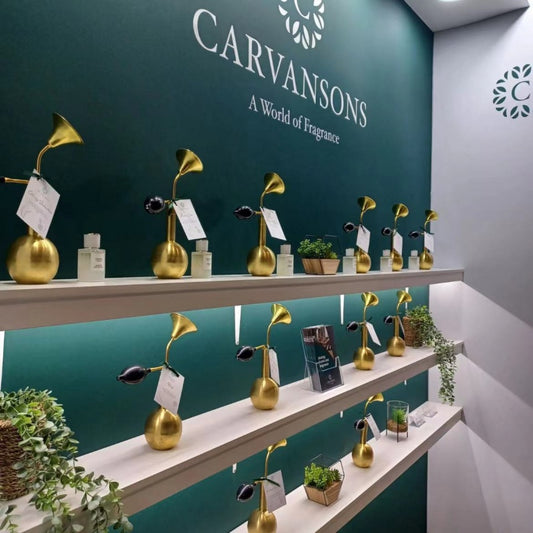 Luxury Perfume fragrances Smell test Copper bottle copper spray device for Perfume shop Perfume brand