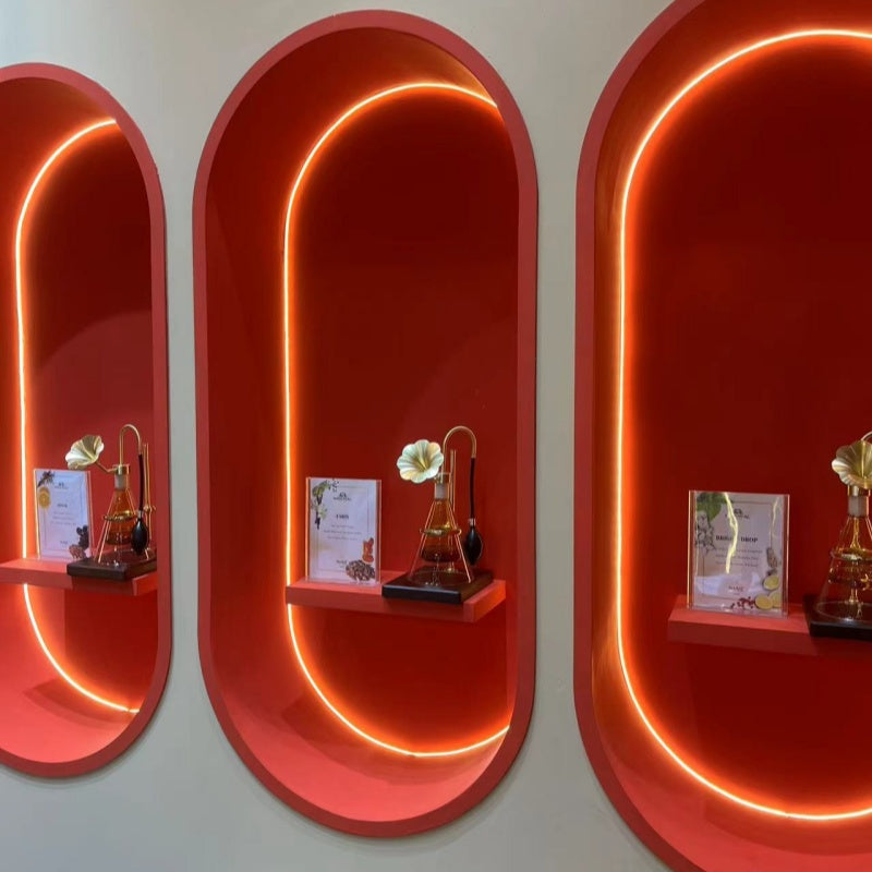 Perfume fragrances test smell glass bottle with copper device and base for Perfume shop brand