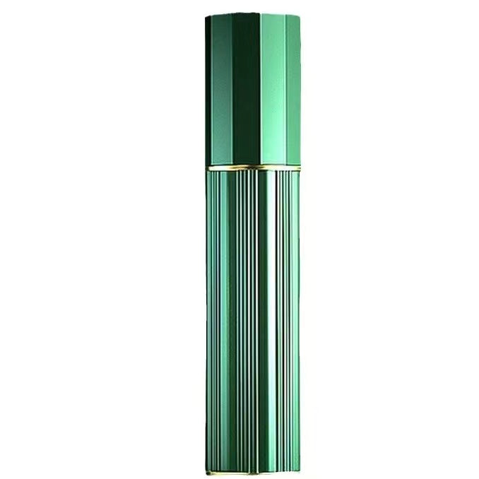 Luxury 5ML Perfume Travel Refillable Bottle Stripe Bottom-Filling Fragrances Perfume Atomizer Mini Cologne Dispenser Portable Sprayer Pocket Size for Cruise Car Trip Purse Gift