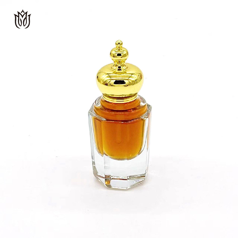 1000 Pieces Zamac cap with logo attar oud oil 15ml glass bottle