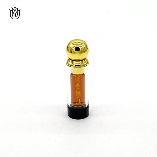 1000 Pieces Zamac cap attar oud oil 3ml glass bottle with glass stick