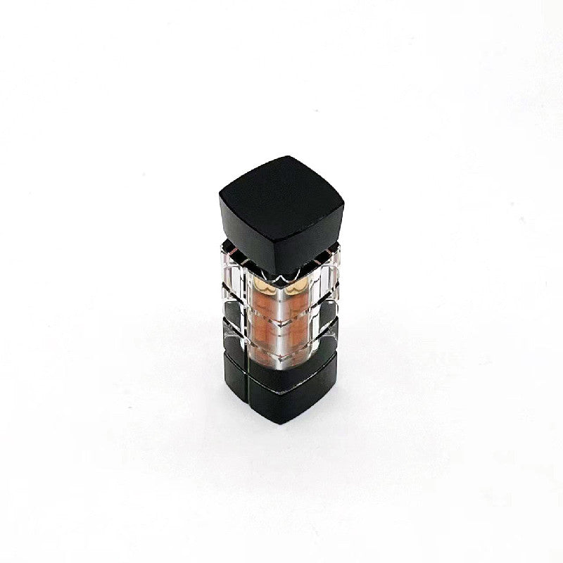 500 pieces 6ml Glass Bottle with Crystal Cap Screw Cap Seal Oud Oil Perfume bottle