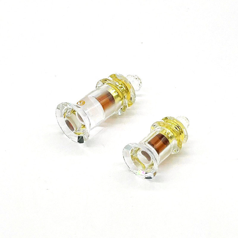 500 pieces Crystal cap attar oud oil 3ml Crystal bottle with glass stick