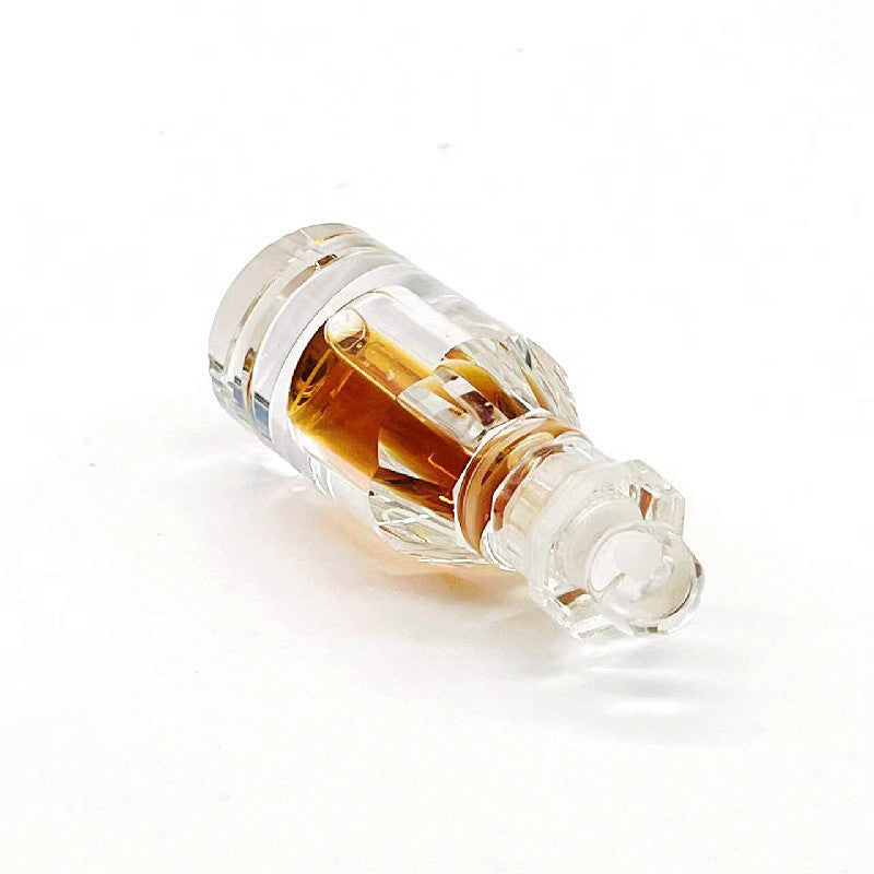 500 Pieces Crystal cap attar oud oil 3ml Crystal bottle with glass stick