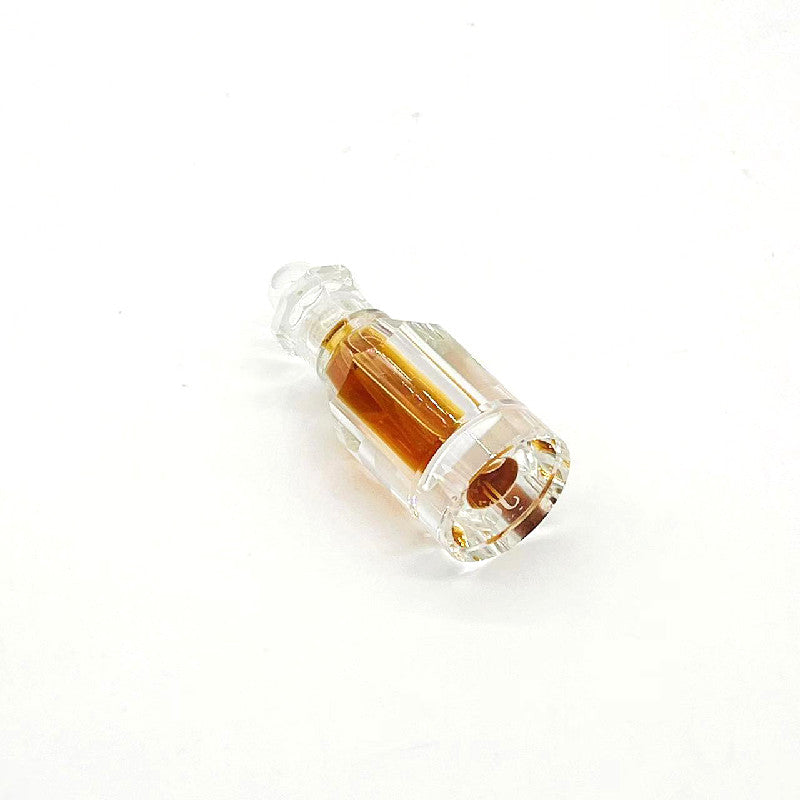 500 Pieces Crystal cap attar oud oil 3ml Crystal bottle with glass stick