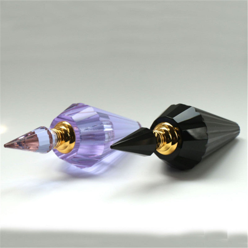 200 pieces Crystal cap attar 12ml Oud oil Tola Crystal bottle with glass stick