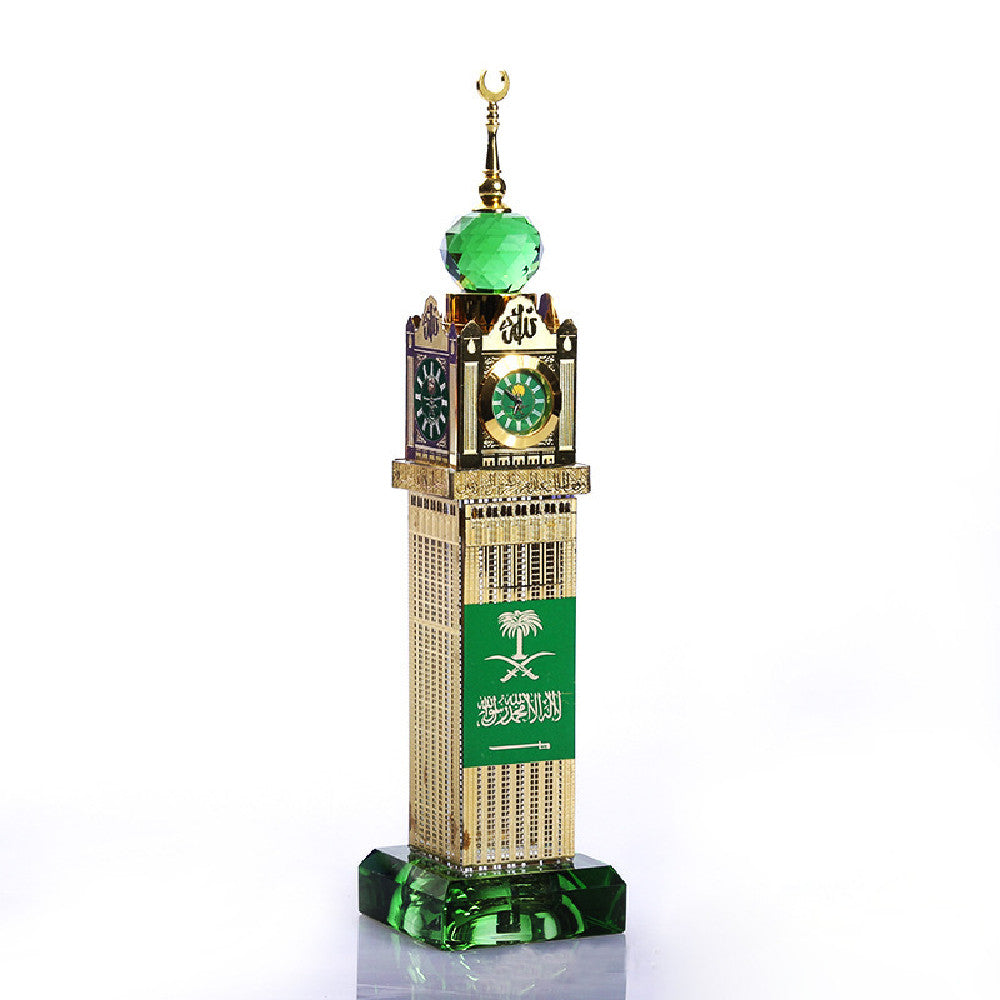 25 pieces packed 6ml Oud oil Perfume Fragrance Clock Tower Crystal bottle