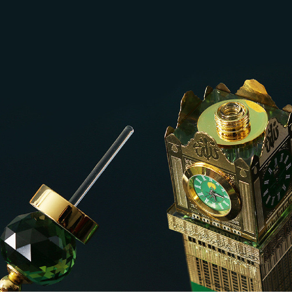 25 pieces packed 6ml Oud oil Perfume Fragrance Clock Tower Crystal bottle